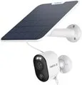Instacam Reolink Argus 3 Ultra 4K 8MP Person, Smart AI Vehicle & Pet Detection Battery Spotlight Camera & Solar Panel Combo
