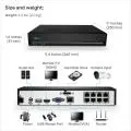 Instacam Reolink RLN-410-AI - 8 Channel NVR - 2TB HDD Built-in