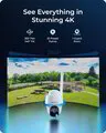 Instacam Reolink GO PT Ultra 4G LTE 4K 8MP Sim Card Camera & Solar Panel Combo