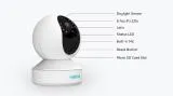 Instacam Reolink E1 Zoom V2 AI (Includes Person & Pet Detection & Auto Tracking) - 5MP Super HD Indoor WiFi PTZ Security Camera