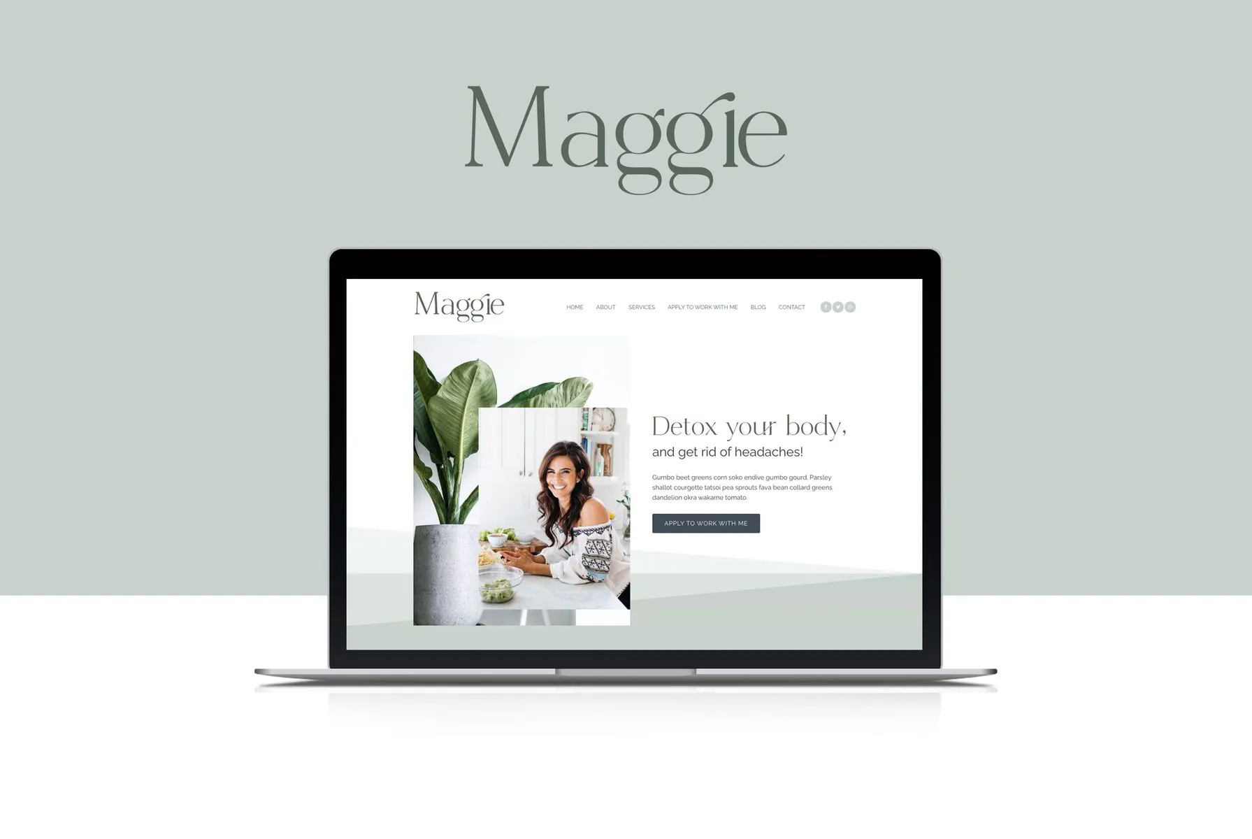 Maggie Website Template
