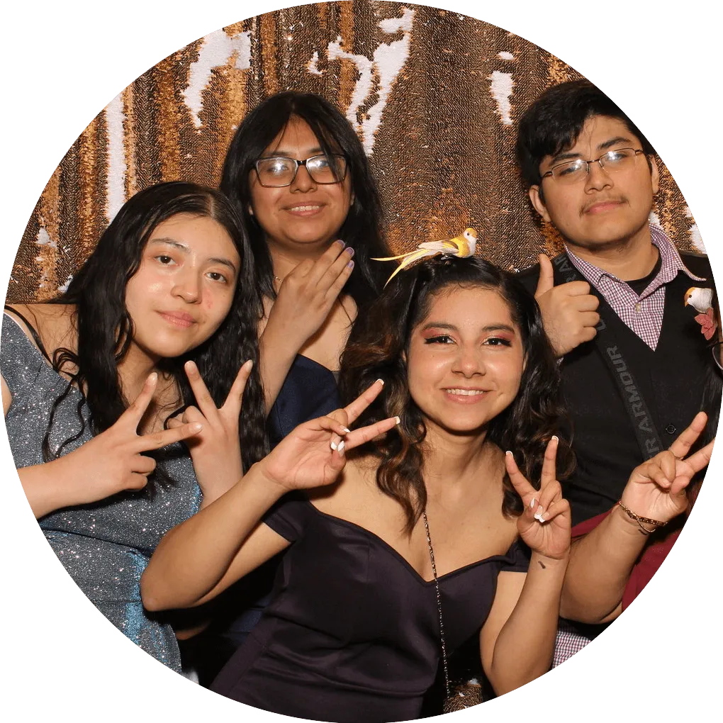 prom - high school dance - photo booth rental and hire