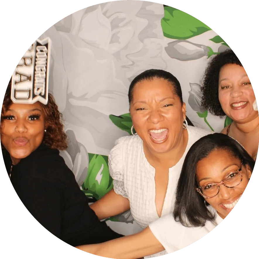 graduation party - photo booth rental and hire