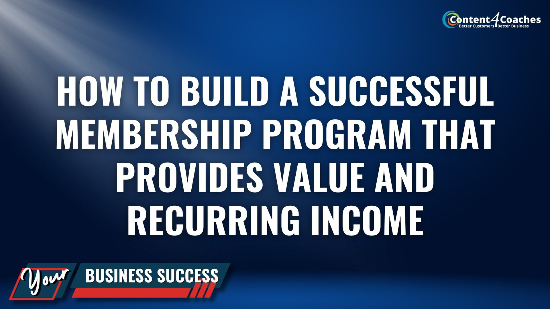 How to Build a Successful Membership Program That Provides Value and ...