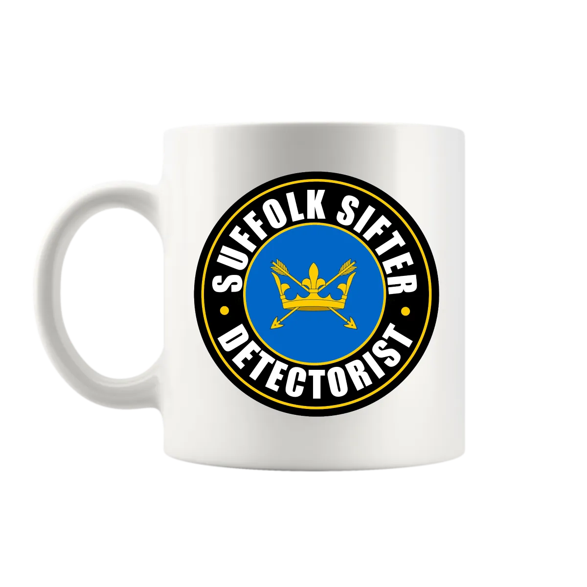 "Suffolk Sifter - Detectorist" Mug - Inc FREE UK P&P