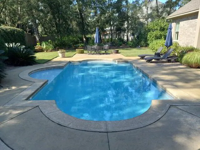 Blue Granite Swatch Pool