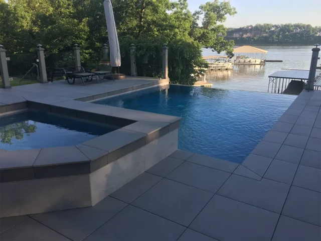 Blue Lagoon Colour Swimming Pool