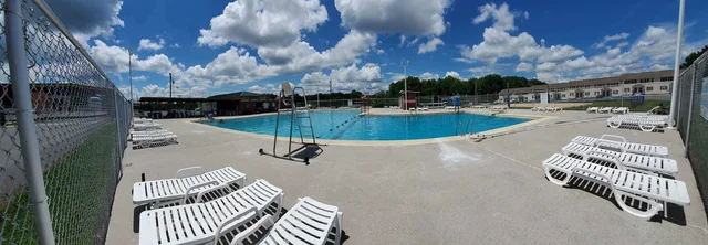 Sandy Beach Blue Mist Municipal Pool