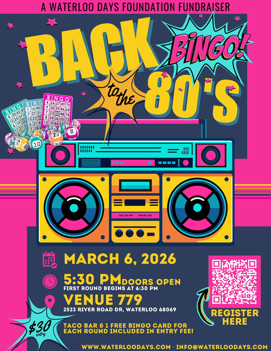 80s Night Raffle 80s-themed BINGO night | March 6th