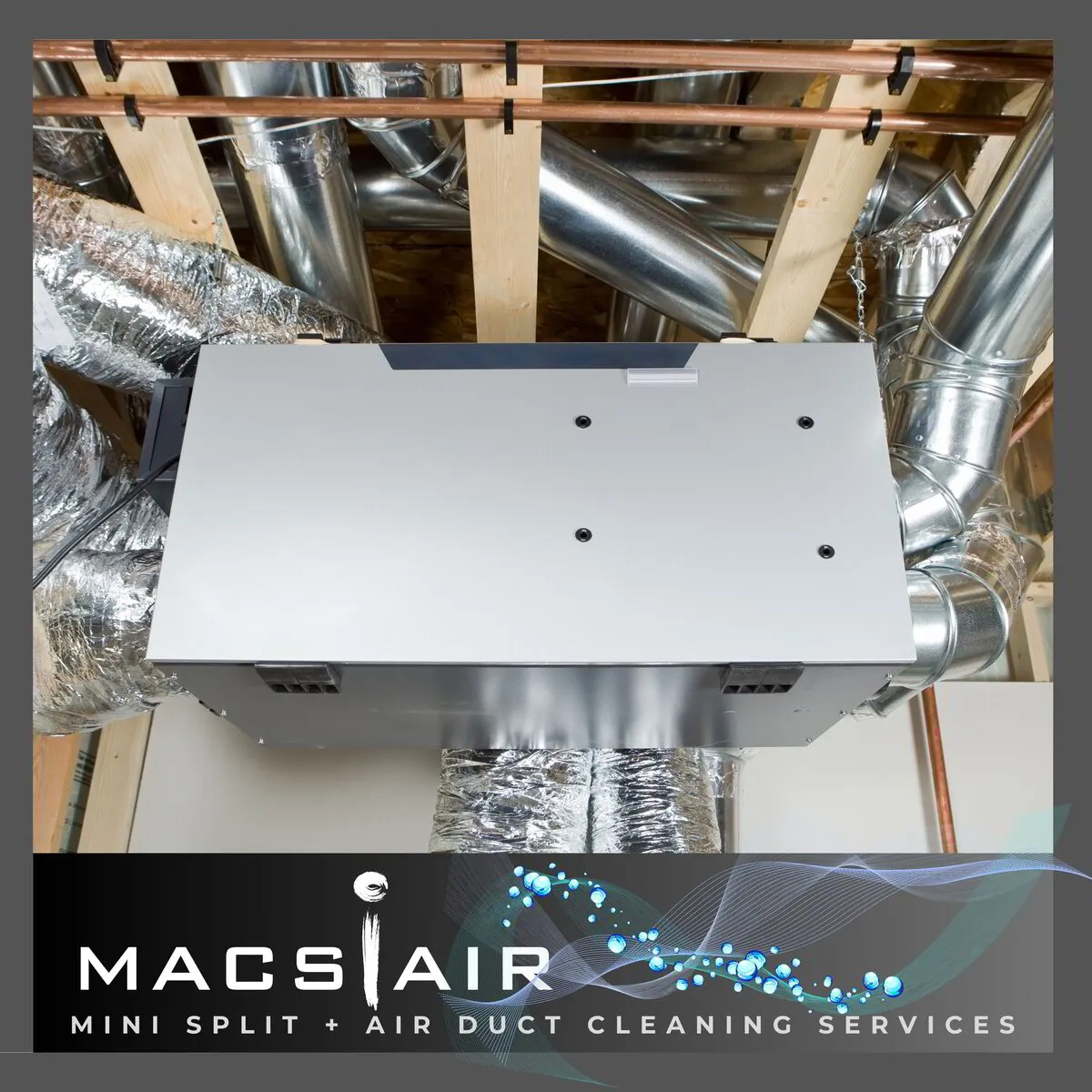MACSiAIR Mini Split Heat Pump + Air Exchanger + Air Duct + Dryer Vent Cleaning Services photo 1