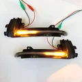 Dynamic LED Sequential Turn Signal Side Mirror Light for Audi A4 A5 B8/B8.5 S4 S5 Q3 SQ3 | Smoked Black Housing