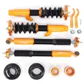 MaXpeedingrods 24-Way Adjustable Coilovers Suspension Lowering Kit for BMW E46 3 Series 1998-2006