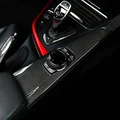 Imitation Carbon Fiber Center Console Panel Cover for BMW 3/4 Series F30 F31 F32 F34 F36 3GT | 2013-2019 Models