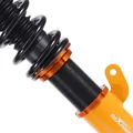 MaXpeedingrods 24-Way Adjustable Coilovers Suspension Lowering Kit for BMW E46 3 Series 1998-2006