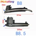 Dynamic LED Sequential Turn Signal Side Mirror Light for Audi A4 A5 B8/B8.5 S4 S5 Q3 SQ3 | Smoked Black Housing