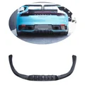 Techart Style Carbon Fiber Rear Diffuser for Porsche 911 992 (2020+) | Real Dry Carbon Rear Bumper Spoiler & Lip