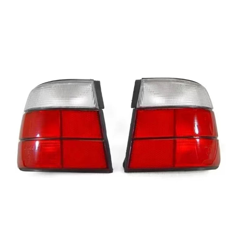 Aftermarket Tail Light Assembly for BMW E34 | Replacement Rear Lamps in Yellow, White, Grey