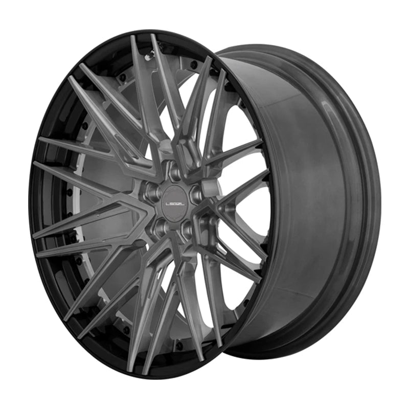 LSGZL BC-179 Forged Alloy Wheels 18-22 Inch | Concave Deep Dish Rims in Matte Black (Custom PCD/ET/Width)