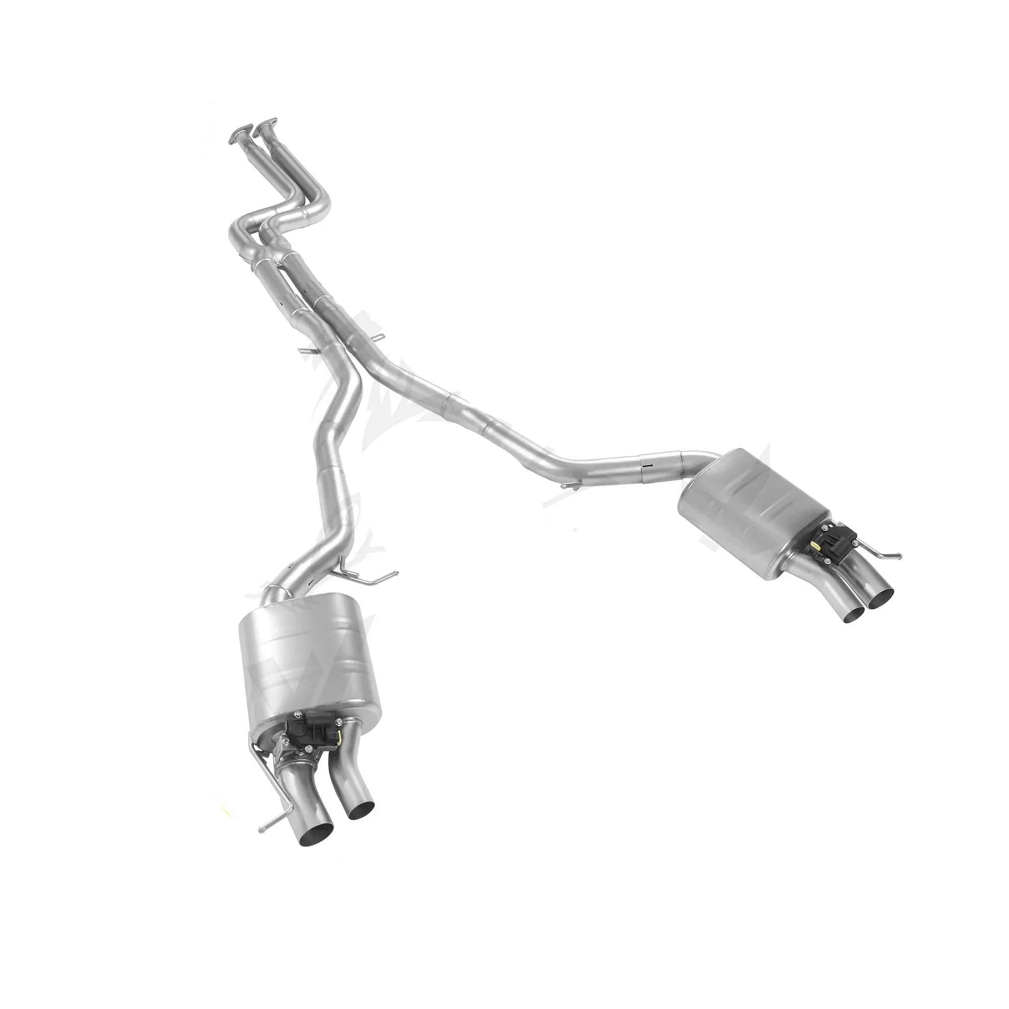 WRAX 304 Stainless Steel Catback Exhaust System for BMW Z4 E-Series | Valved Performance Muffler Pipes