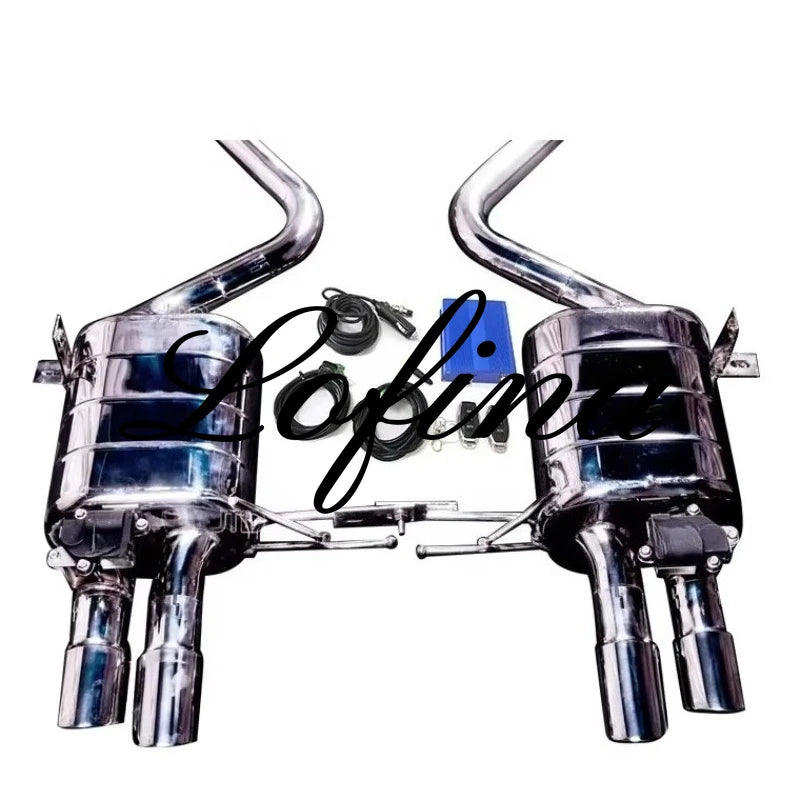 304 Stainless Steel Catback Exhaust System for BMW 335I N54 E92 / E39 540 / M5 F10 | High Performance Racing Exhaust