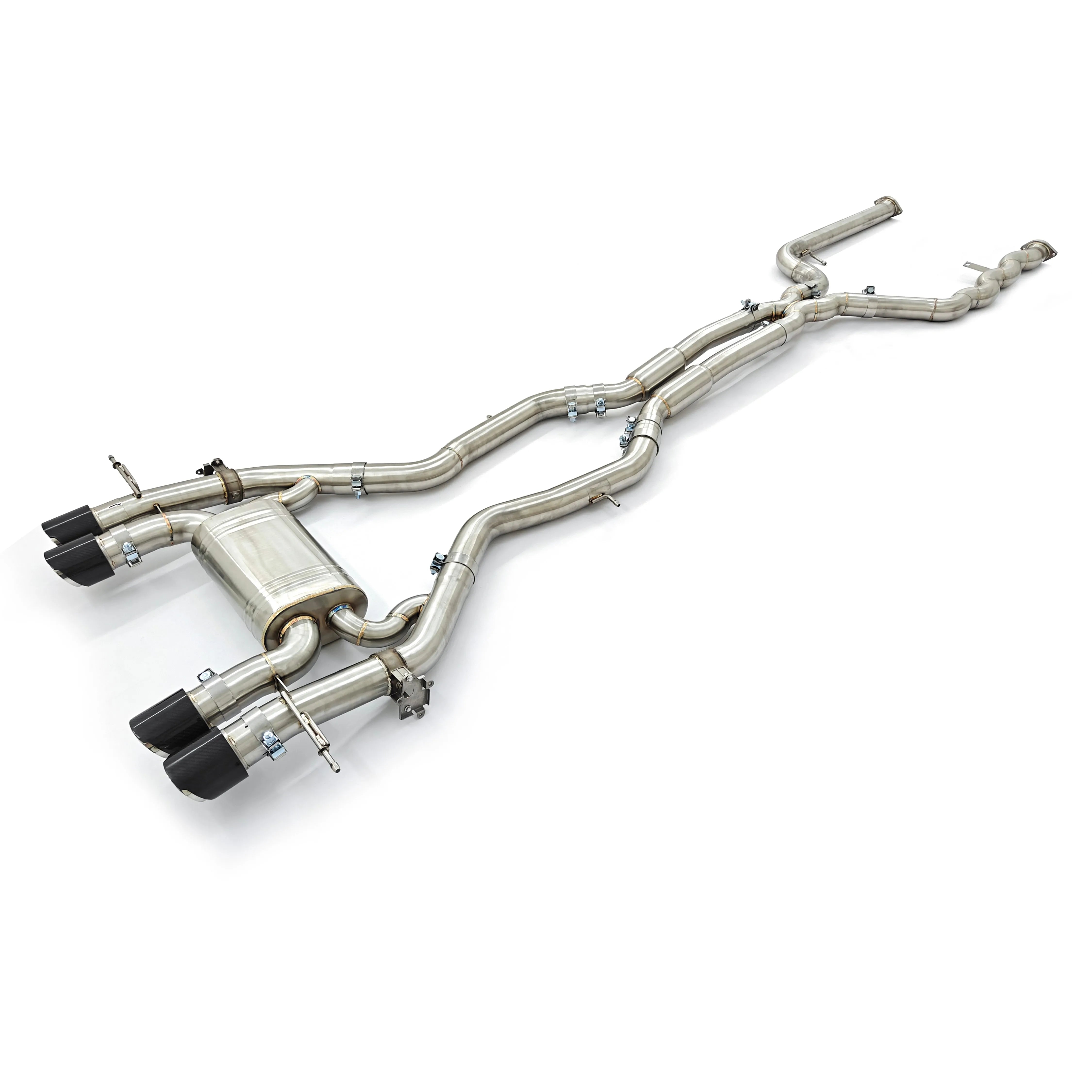 CSZ Equal Length Valved Catback Exhaust for BMW G87 M2 S58 3.0T | 304 Stainless Steel Performance System