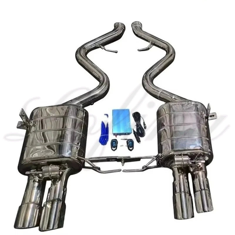 Valvetronic Catback Exhaust System for BMW E90 E92 E93 M3 | 304 Stainless Steel Performance Exhaust with Remote Control