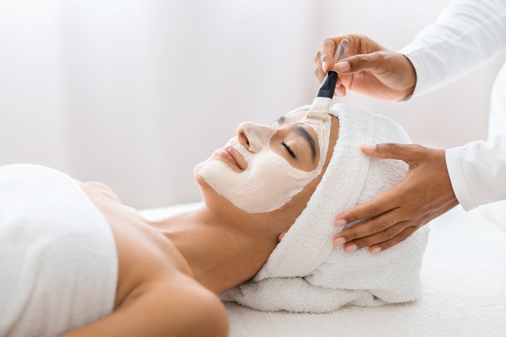 Spa facial treatment