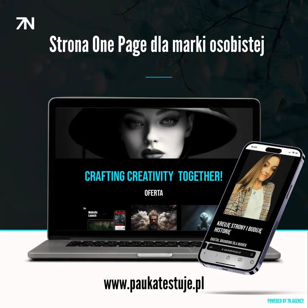 Strona wizytówka ONE PAGE 