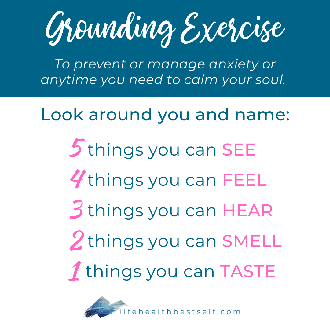 Easy Grounding Techniques for Anxiety