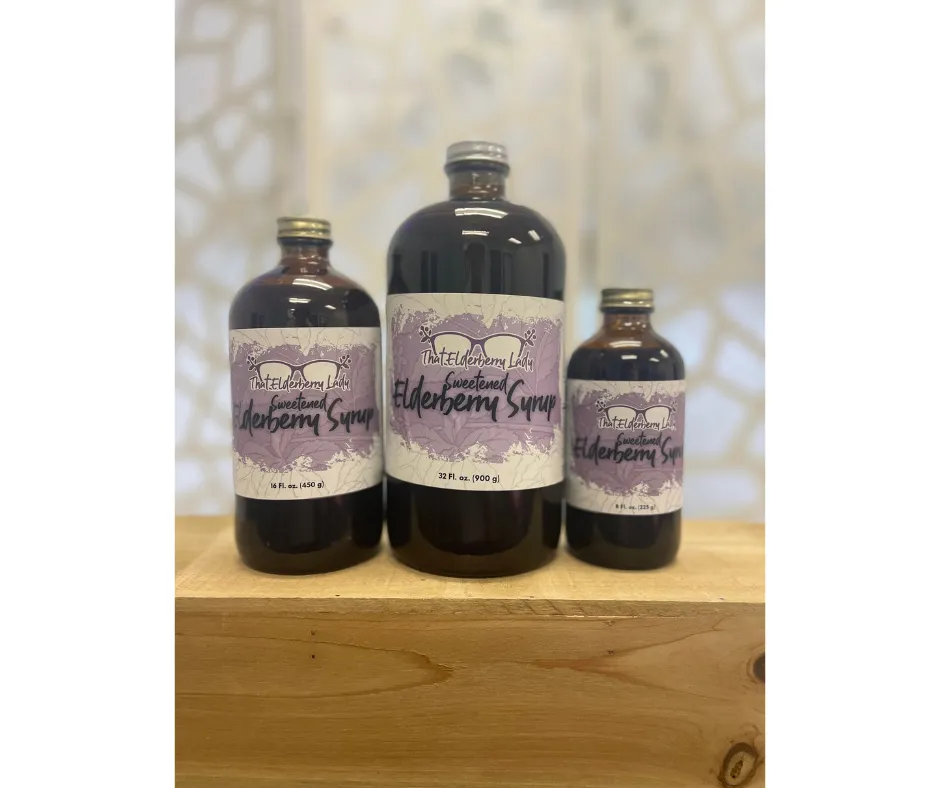 Our Signature Elderberry Syrup