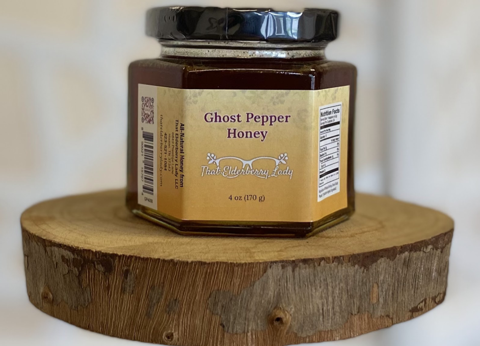 Ghost Pepper Infused Honey