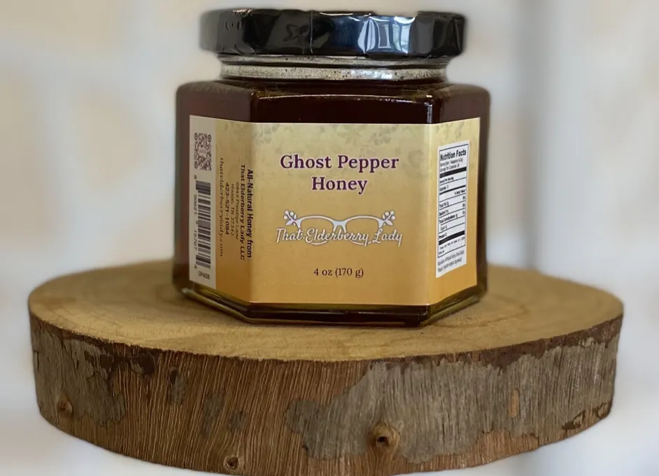 Ghost Pepper Infused Honey 