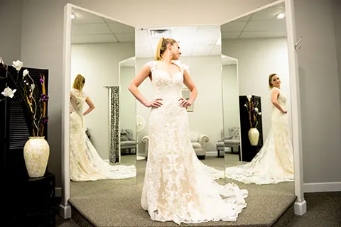 sachin and babi light blue dress Your Guide on What To Know Before You Shop  Bon Bon Belle Bridal