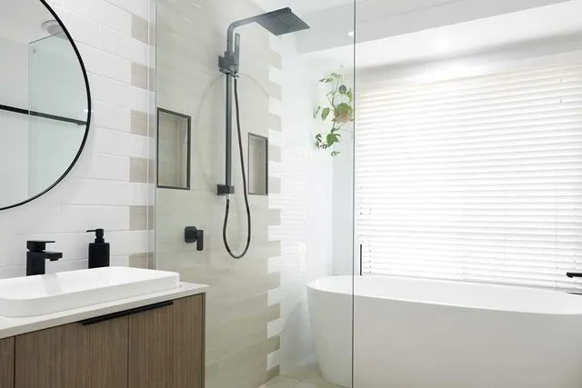 Imagine yourself in a brand new bathroom built by Modure Constructions.