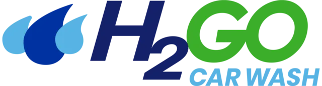 H2GO Car Wash Logo