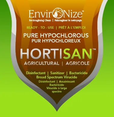 Canadian made Hypochlorous Acid Agriculture Disinfectant