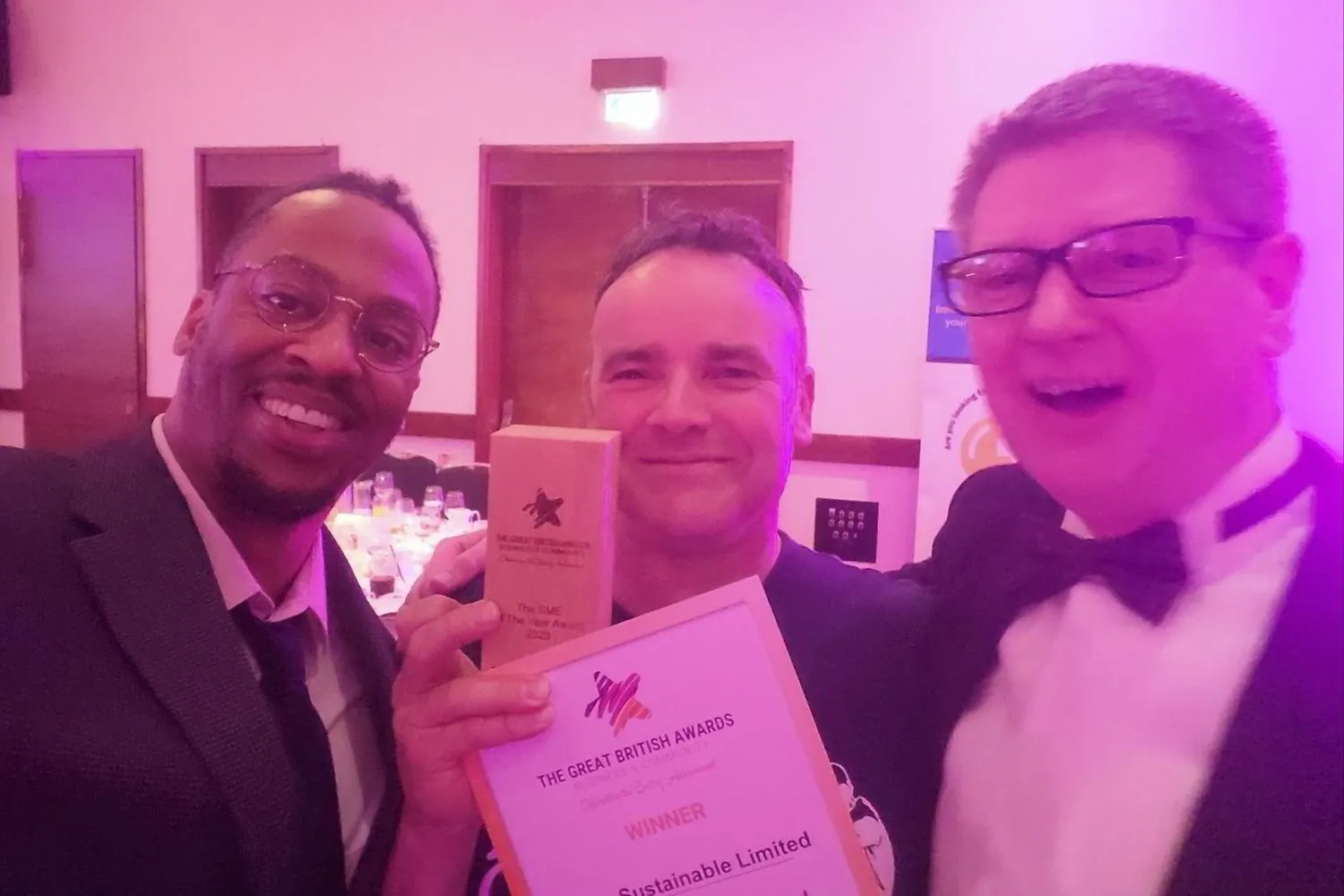 Eden Sustainable’s solarcoaster ride continues, crowned SME of the Year at British Business Awards
