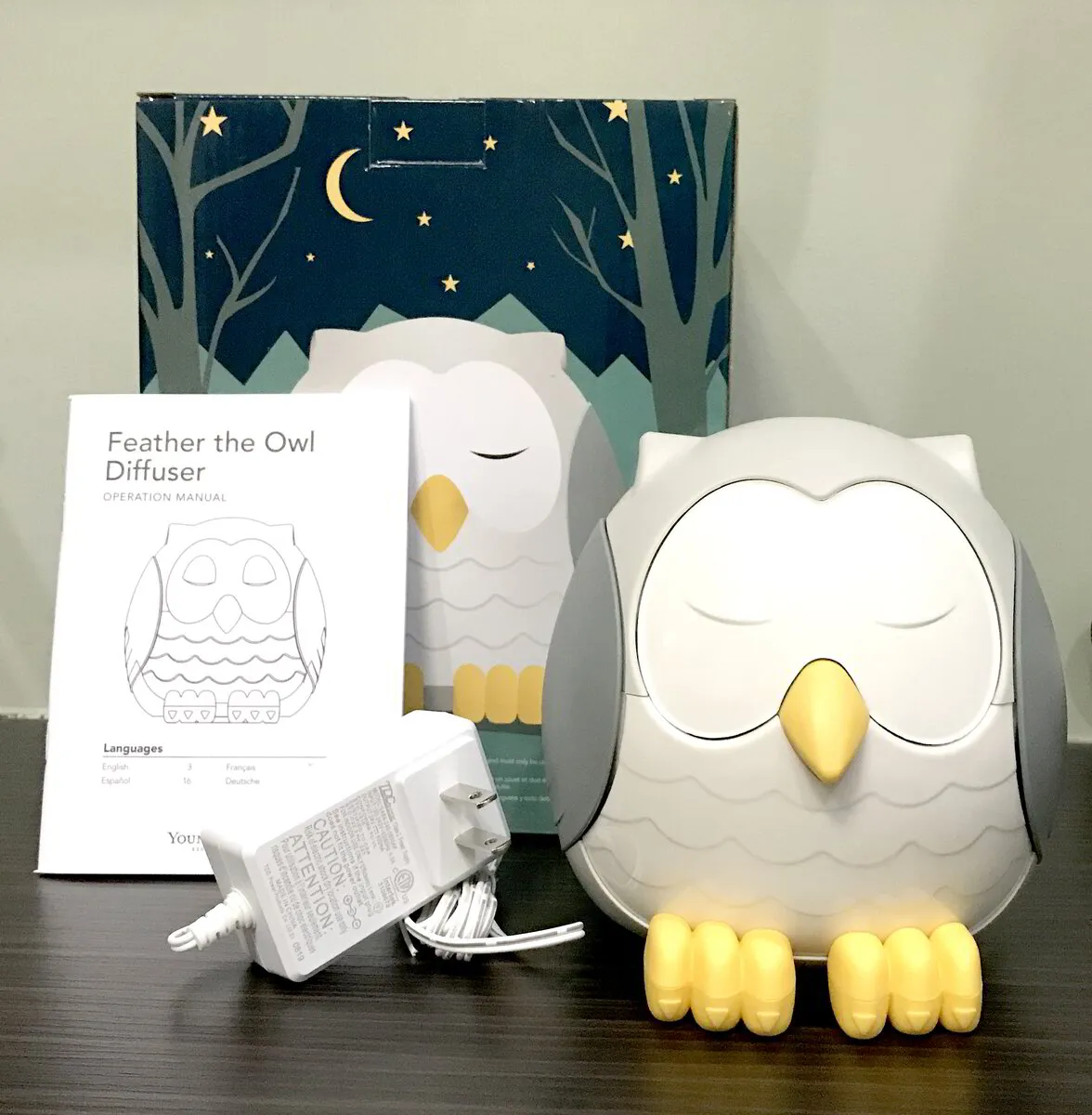 Unboxing Young Living's Feather The Owl Kids Diffuser