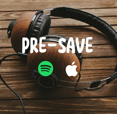 Pre-Save all my releases on Spotify, Apple