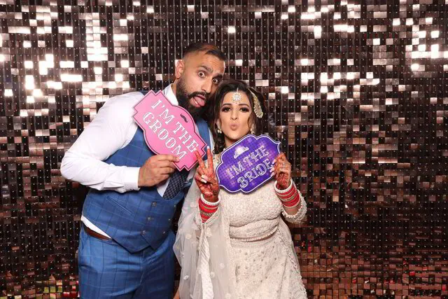 South Asian Wedding Photo Booth Hire in Nottingham - deluxe booths