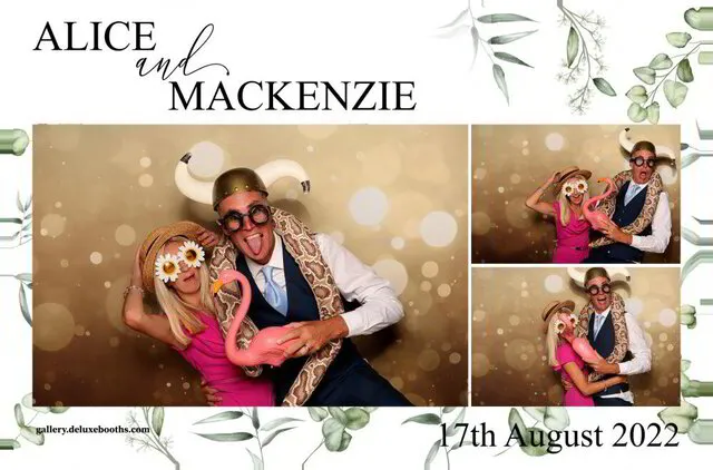 wedding photo booth hire - deluxe booths