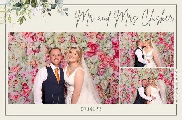 photo booth templates - deluxe photobooth - wedding photo booth hire in Derby