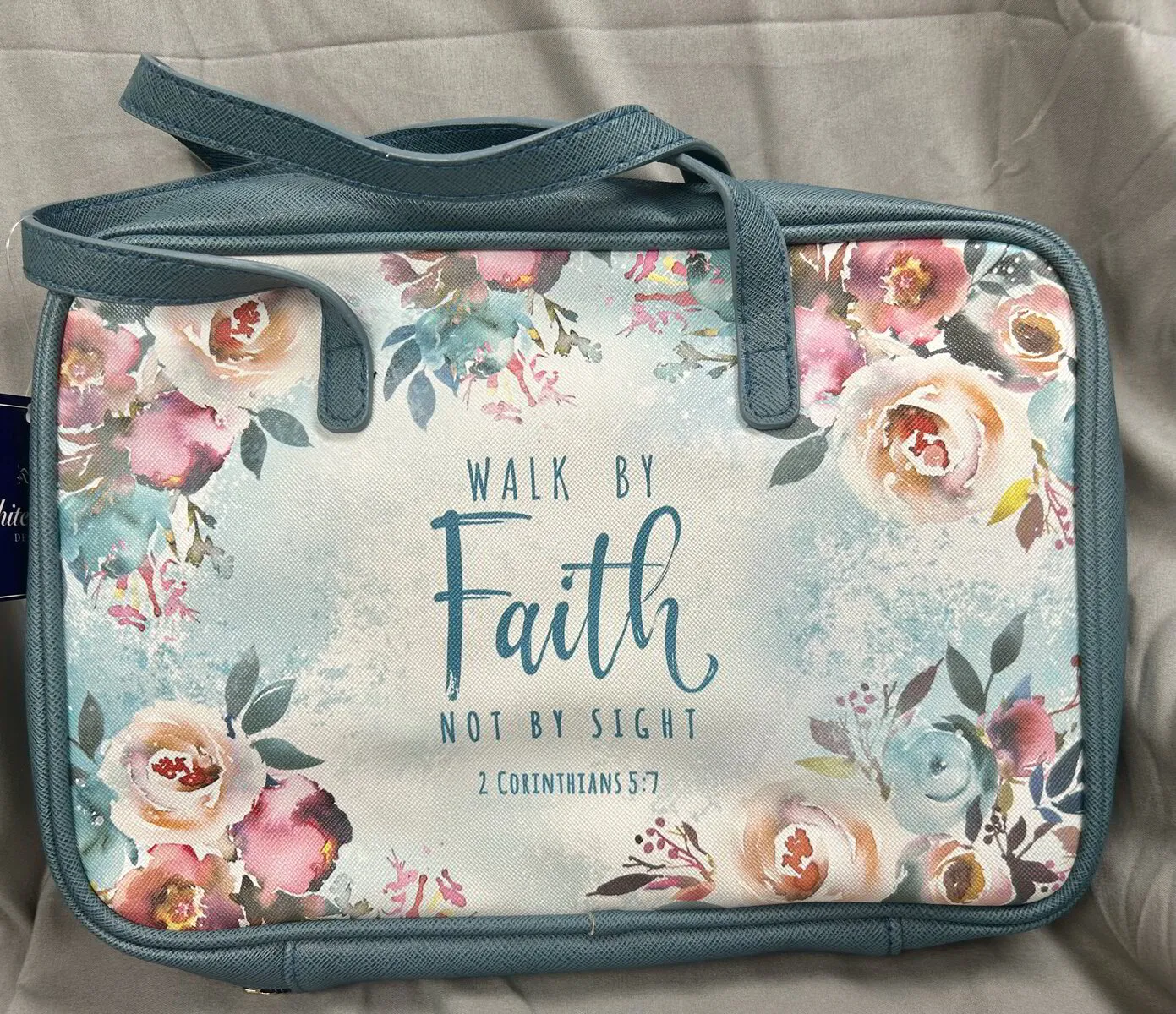 Walk By Faith - Bible Cover/Portfolio