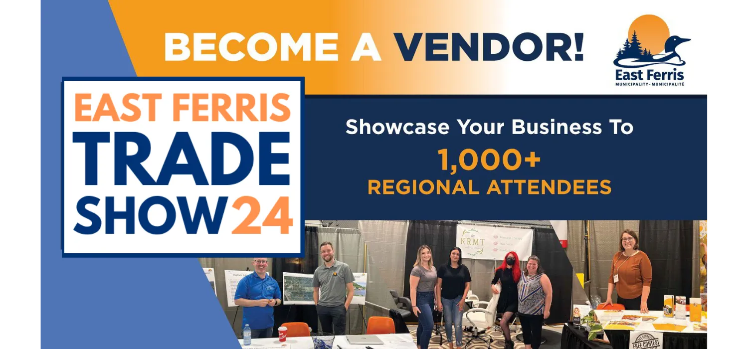 Vendor Register for the East Ferris Tradeshow 2024