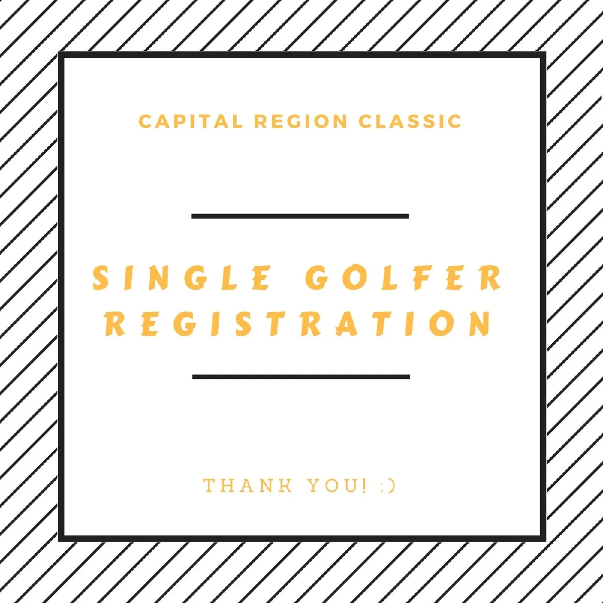 1 - Single Golfer Registration