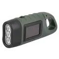 Hand Crank Solar Flashlight