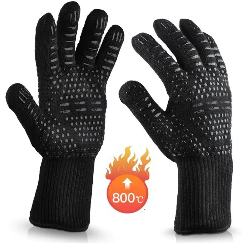 Universal Outdoor Camping Heat Resistant Gloves