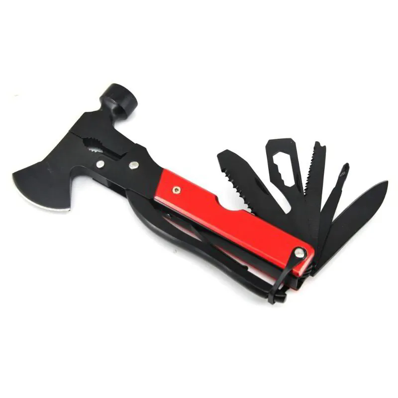 11-In-1 Portable Outdoor Multi-Tool Camping Hammer Hatchet