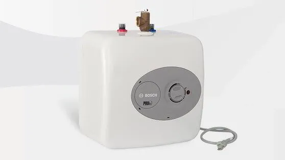 Bosch space saving electric water heater