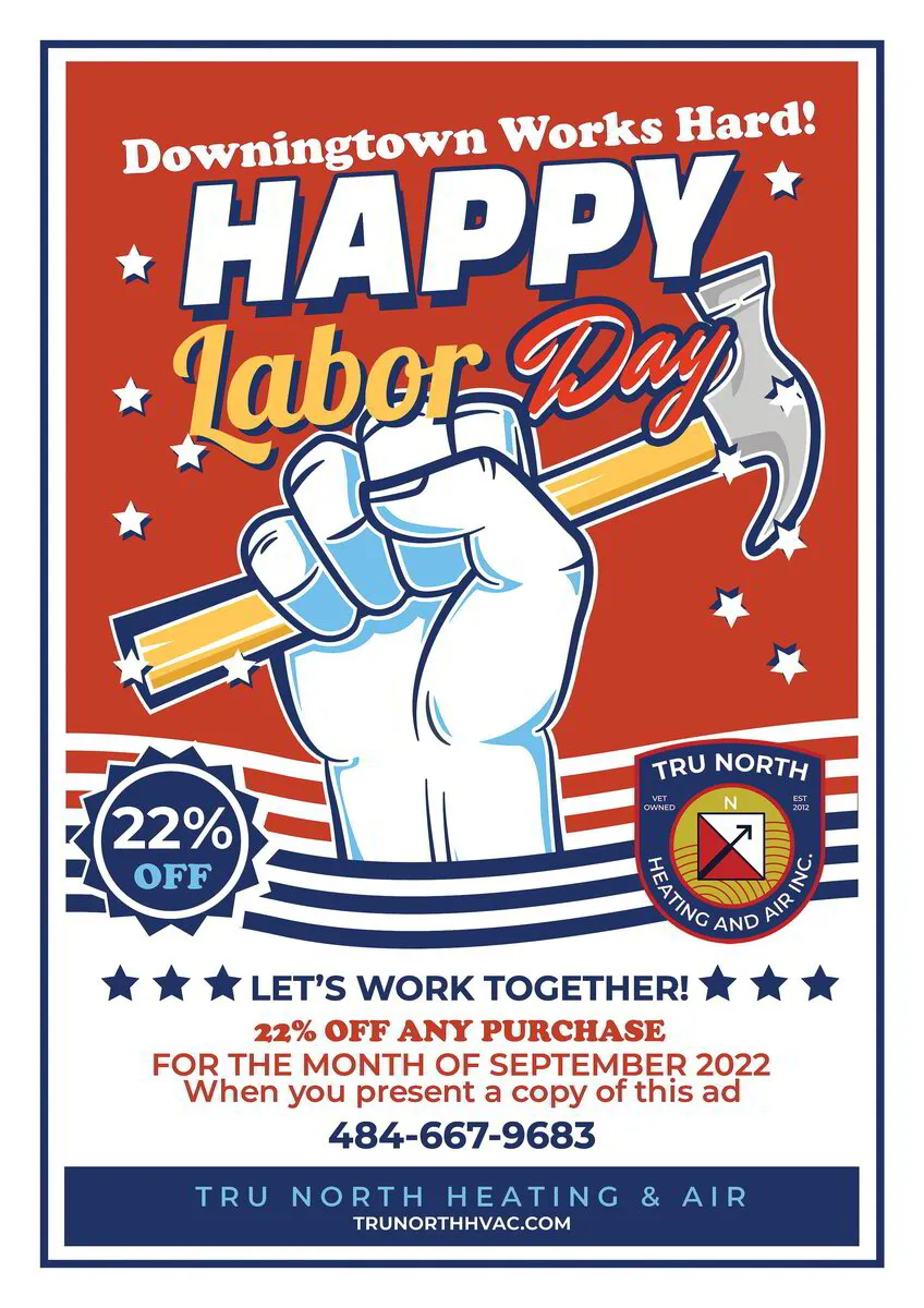 Labor Day Special flyer